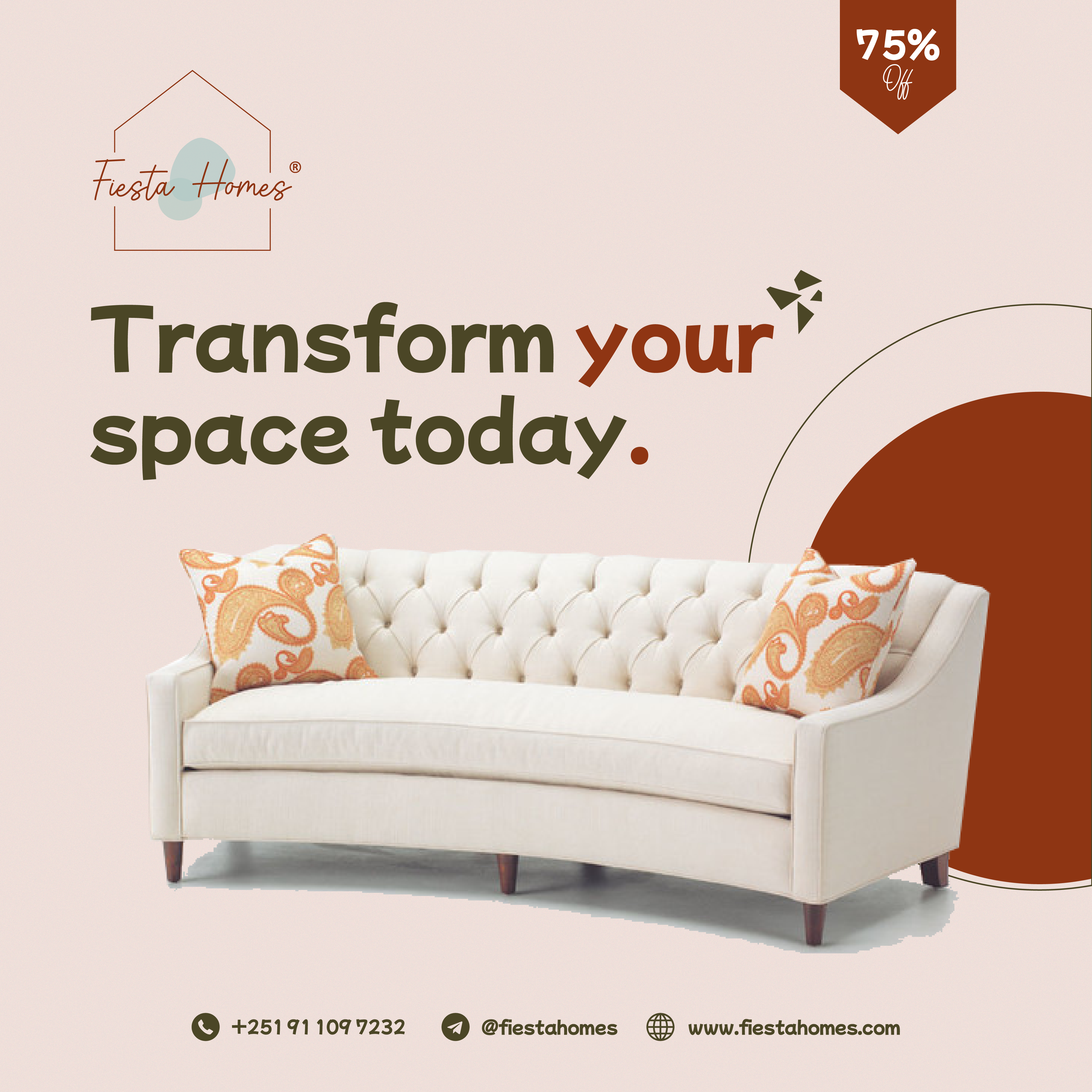 Fiesta Homes furniture social media design 3